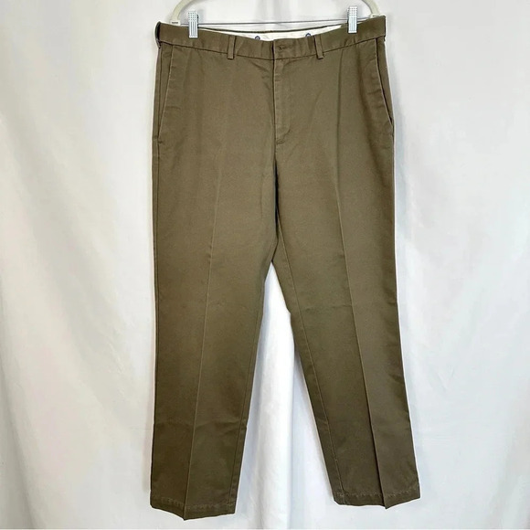 Haggar Pants Mens Size 36x30 Flat Front‎ Casual Traditional - Picture 1 of 15
